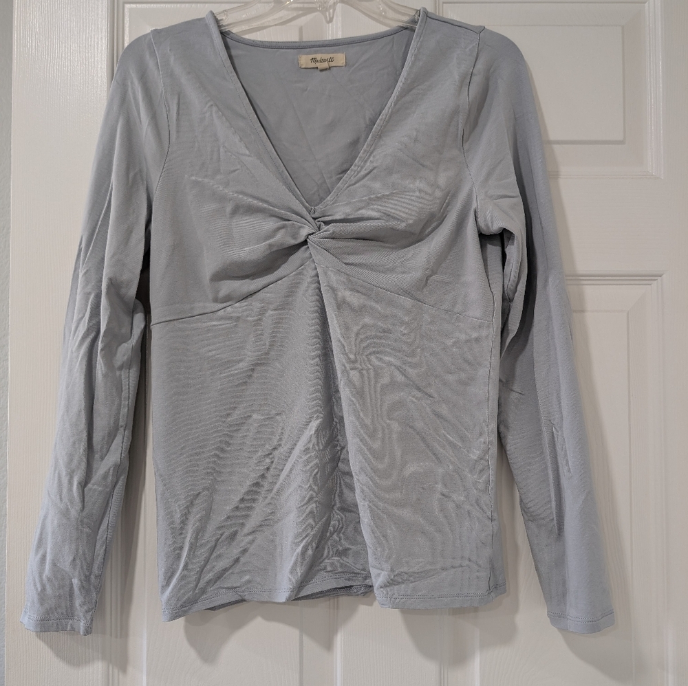 Madewell Light blue Long Sleeve Top